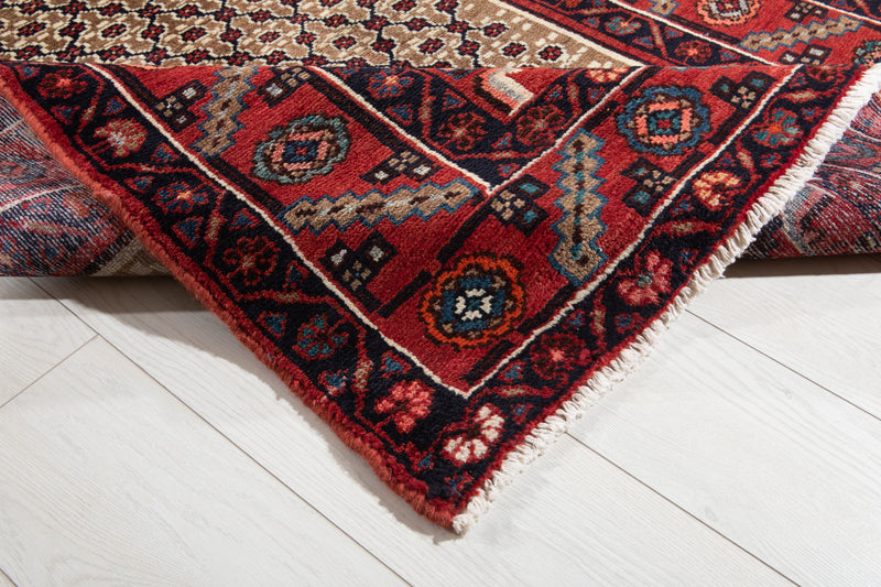 16' 2" x 3' 5" Excellent Hand-Knotted Brown Tribal Long Runner Rug - Yasi & Fara 