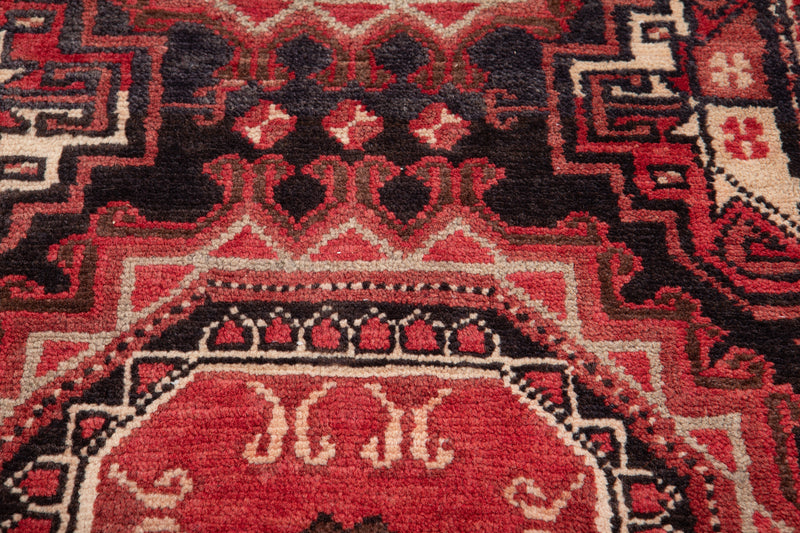 10' 3" x 3' 5" Excellent Hand-Knotted Antique Tribal Runner Rug - Yasi & Fara 