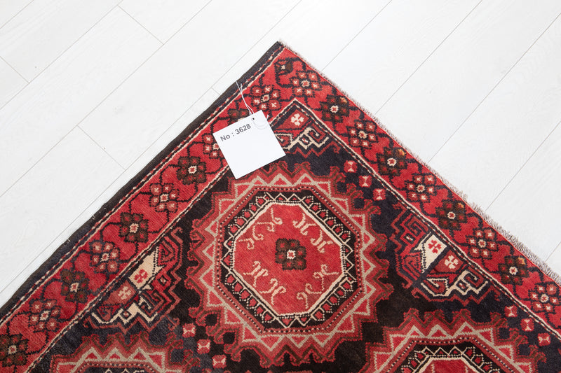 10' 3" x 3' 5" Excellent Hand-Knotted Antique Tribal Runner Rug - Yasi & Fara 
