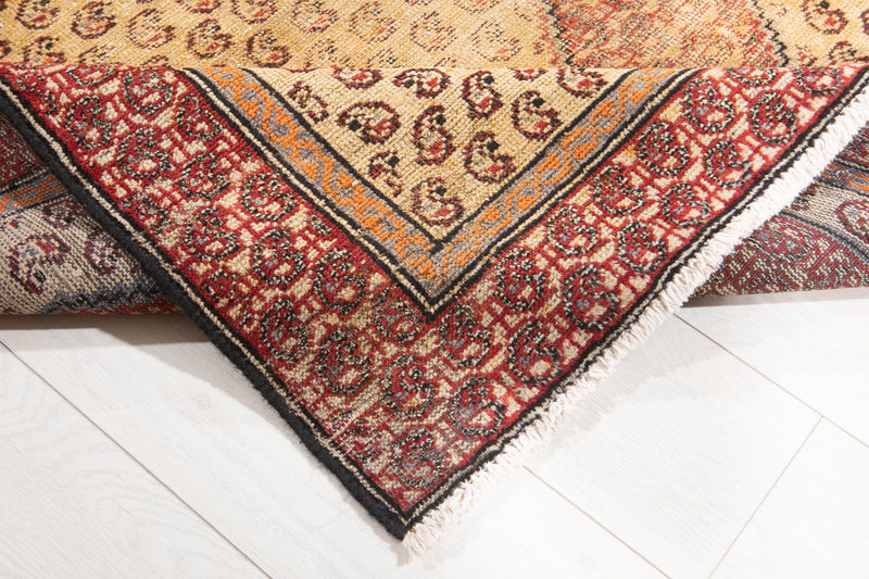 5' 10" x 3' 6" Excellent Hand-Knotted Distressed Antique Rug - Yasi & Fara 