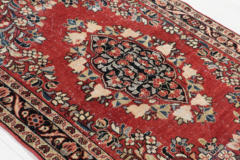 7' x 4' 6" Excellent Hand-Knotted Antique Collectible Antique Tribal Rug - Yasi & Fara 
