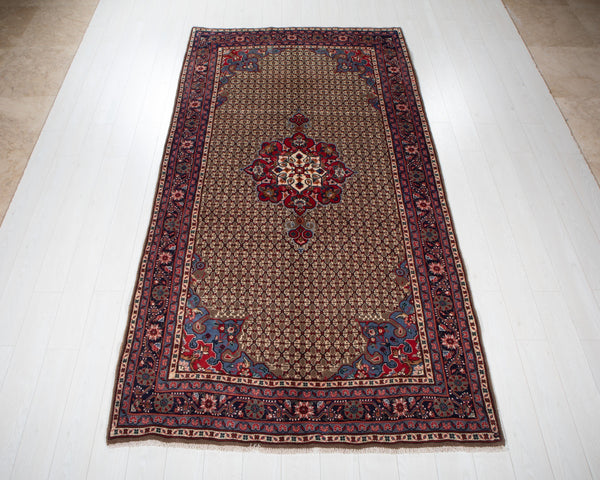  9' 10" x 5' 1" Excellent Hand-Knotted Collectible Vintage Tribal Rug, , Yasi & Fara , Yasi & Fara 