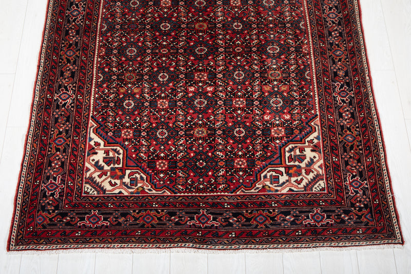 10' 8" x 5' Excellent Hand-Knotted Vintage Tribal Rug - Yasi & Fara 