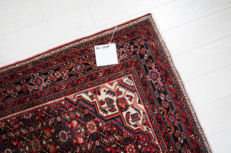10' 8" x 5' Excellent Hand-Knotted Vintage Tribal Rug - Yasi & Fara 