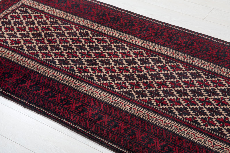  6' 4" x 3' 3" Excellent Hand-Knotted Vintage Tribal Rug, , Yasi & Fara , Yasi & Fara 