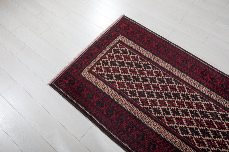  6' 4" x 3' 3" Excellent Hand-Knotted Vintage Tribal Rug, , Yasi & Fara , Yasi & Fara 