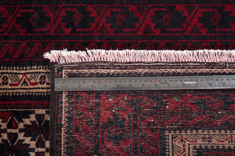  6' 4" x 3' 3" Excellent Hand-Knotted Vintage Tribal Rug, , Yasi & Fara , Yasi & Fara 