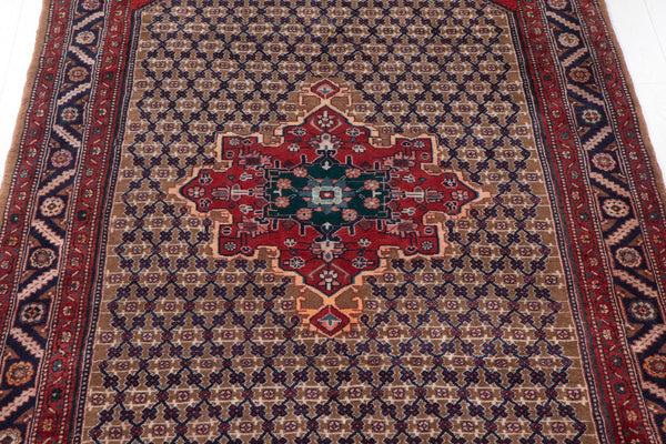 9' 11" x 5' 2" Excellent Hand-Knotted Vintage Tribal Rug - Yasi & Fara 