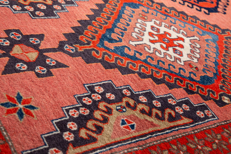  RESERVED -  10' 4" x 4' 2" Excellent Hand-Knotted Vintage Wide Runner Rug, , Boho Rug Discount by Yasi & Fara, Boho Rug Discount by Yasi & Fara