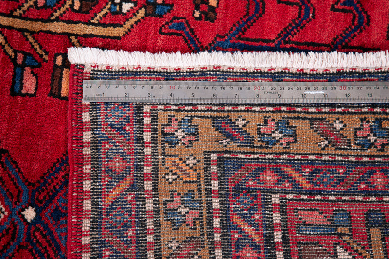  10' 9" x 3' 9" Excellent Hand-Knotted Vintage Tribal Runner Rug, , Boho Rug Discount by Yasi & Fara, Boho Rug Discount by Yasi & Fara