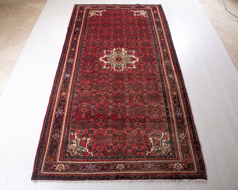  10' 11" x 5' 8" Excellent Hand-Knotted Collectible Vintage Rug, , Boho Rug Discount by Yasi & Fara, Boho Rug Discount by Yasi & Fara