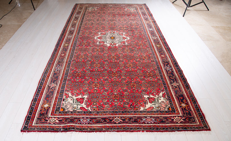  10' 11" x 5' 8" Excellent Hand-Knotted Collectible Vintage Rug, , Boho Rug Discount by Yasi & Fara, Boho Rug Discount by Yasi & Fara