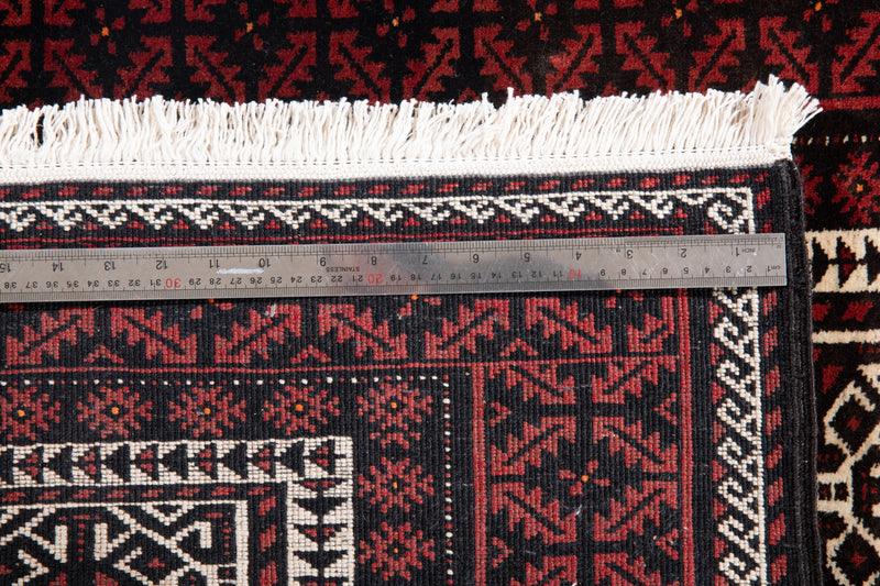 6' 7" x 3' 3" Excellent Hand-Knotted Vintage Fine Tribal Rug - Yasi & Fara 