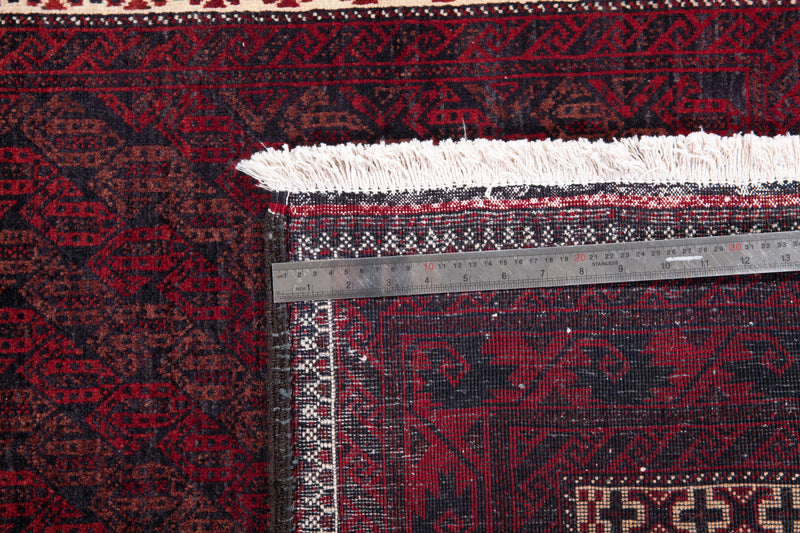 6' 5" x 3' 2" Excellent Hand-Knotted Fine Tribal Rug - Yasi & Fara 