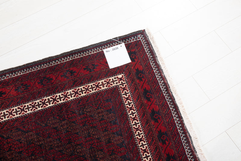 6' 5" x 3' 2" Excellent Hand-Knotted Fine Tribal Rug - Yasi & Fara 