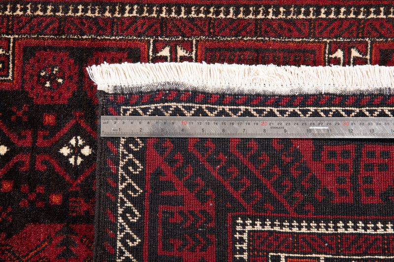 6' 4" x 3' 3" Excellent Hand-Knotted Vintage Fine Tribal Rug - Yasi & Fara 