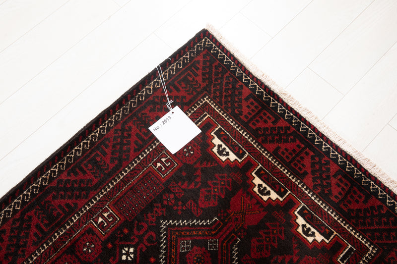 6' 4" x 3' 3" Excellent Hand-Knotted Vintage Fine Tribal Rug - Yasi & Fara 