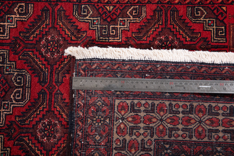 6' 10" x 3' 5" Excellent Hand-Knotted Vintage Fine Tribal Rug - Yasi & Fara 
