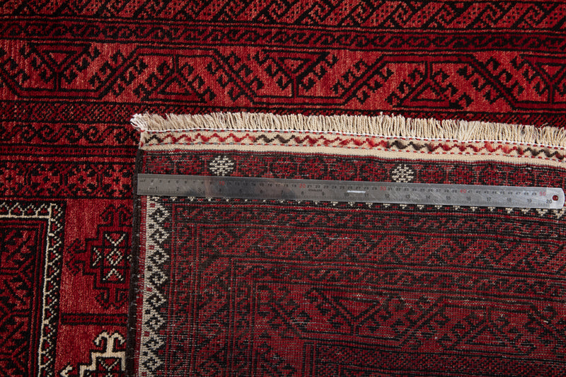 6' 7" x 3' 9" Excellent Hand-Knotted Vintage Fine Tribal Rug - Yasi & Fara 