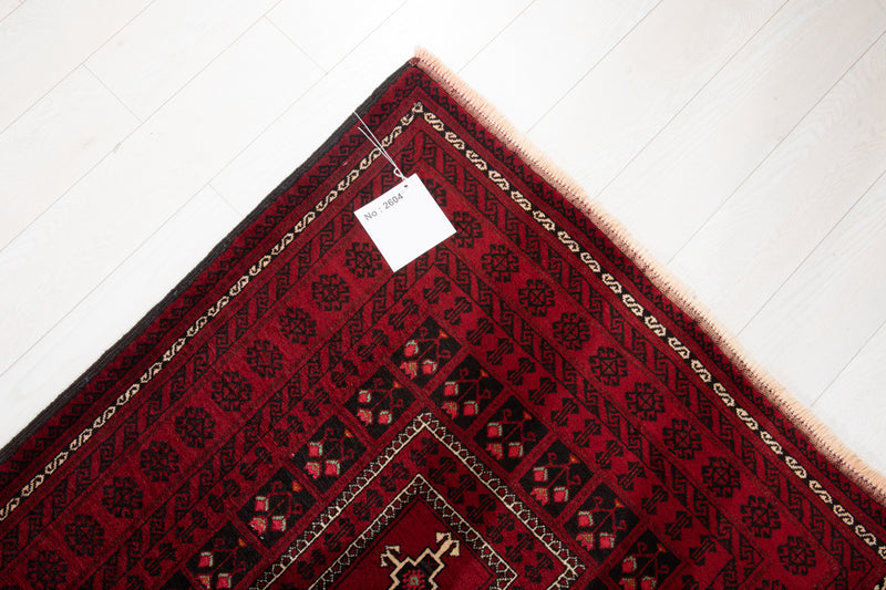 6' 11" x 3' 6" Excellent Hand-Knotted Vintage Fine Tribal Rug - Yasi & Fara 