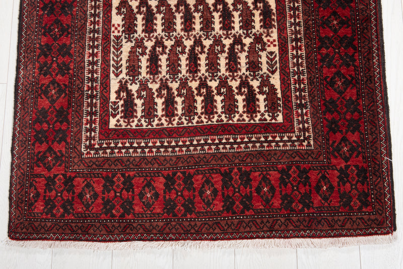 6' x 3' 1" Excellent Hand-Knotted Vintage Fine Tribal Prayer Rug - Yasi & Fara 
