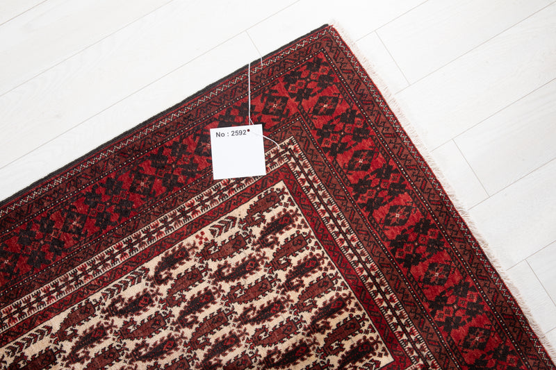 6' x 3' 1" Excellent Hand-Knotted Vintage Fine Tribal Prayer Rug - Yasi & Fara 
