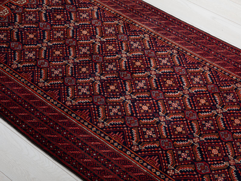 6' x 3' 3" Excellent Hand-Knotted Vintage Fine Tribal Rug - Yasi & Fara 