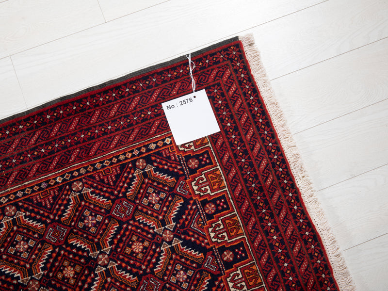 6' x 3' 3" Excellent Hand-Knotted Vintage Fine Tribal Rug - Yasi & Fara 