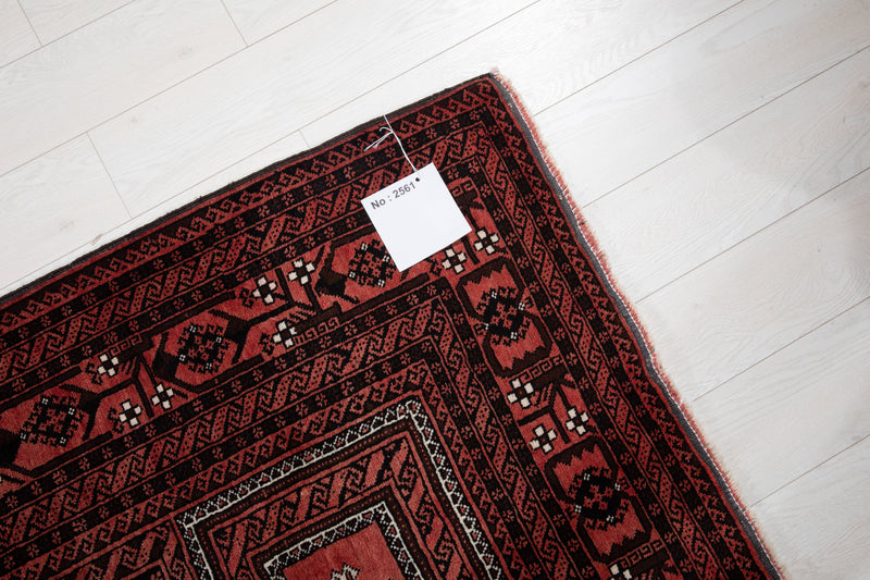 6' 7" x 3' 9" Excellent Hand-Knotted Fine Vintage Tribal Rug - Yasi & Fara 